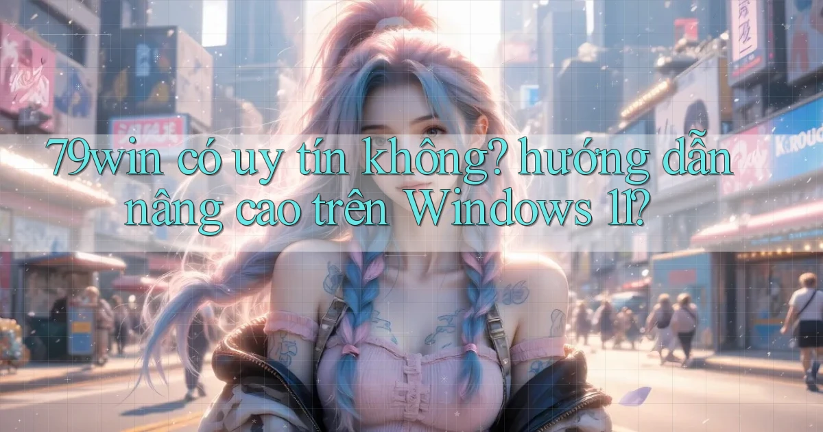 79win có uy tín không hướng dẫn nâng cao trên Windows 11