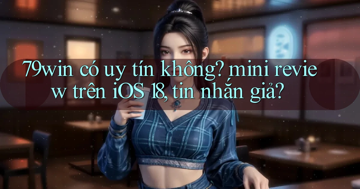 79win có uy tín không mini review trên iOS 18, tin nhắn giả