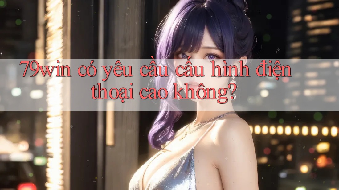 79win có yêu cầu cấu hình điện thoại cao không?