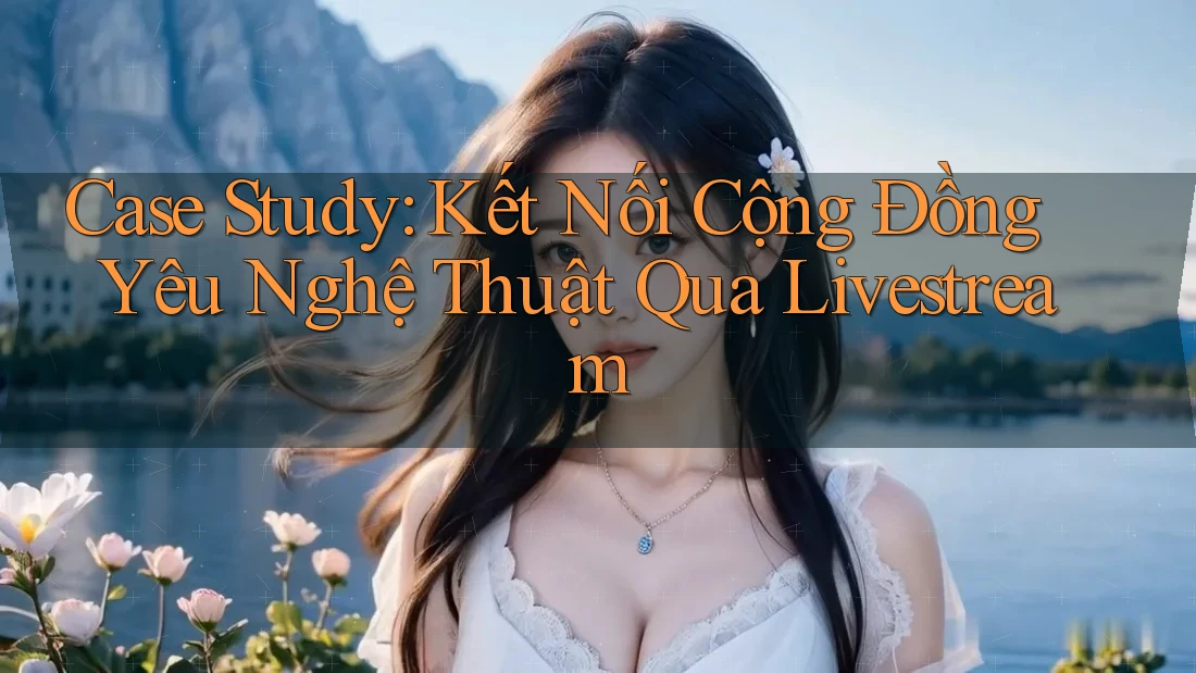 Case Study: Kết Nối Cộng Đồng Yêu Nghệ Thuật Qua Livestream