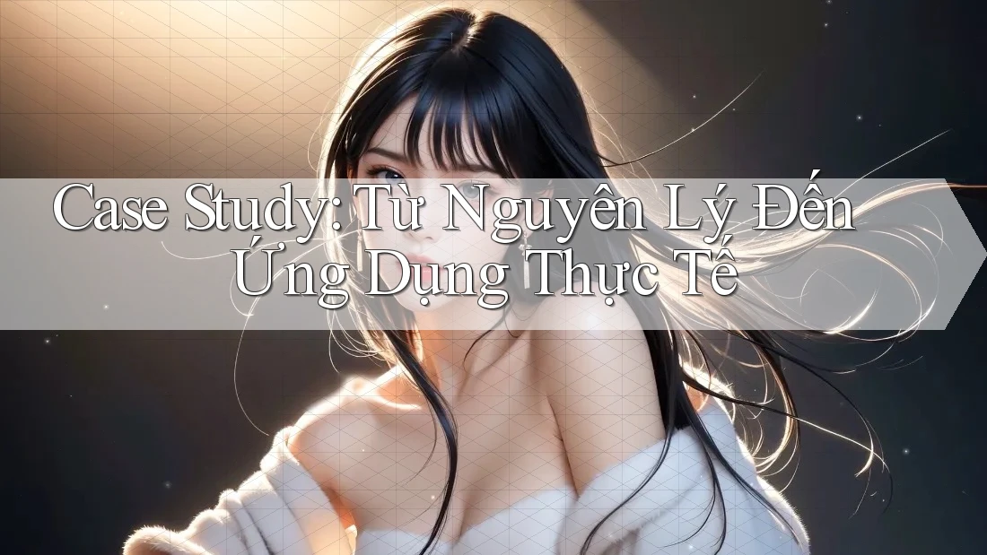 Case Study: Từ Nguyên Lý Đến Ứng Dụng Thực Tế Case Study: Từ Nguyên Lý Đến Ứng Dụng Thực Tế