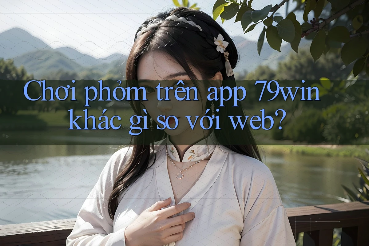 Chơi phỏm trên app 79win khác gì so với web?