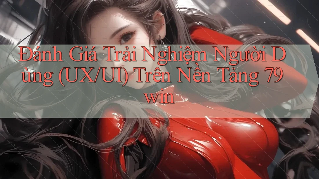 Đánh Giá Trải Nghiệm Người Dùng (UX/UI) Trên Nền Tảng 79win