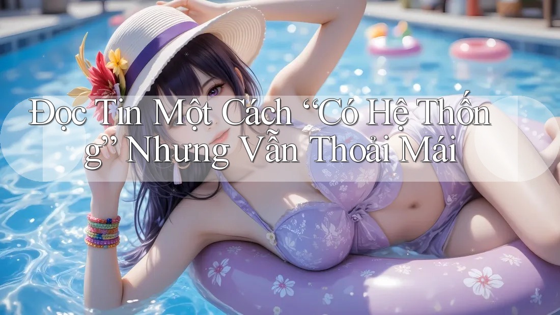Đọc Tin Một Cách “Có Hệ Thống” Nhưng Vẫn Thoải Mái Đọc Tin Một Cách “Có Hệ Thống” Nhưng Vẫn Thoải Mái