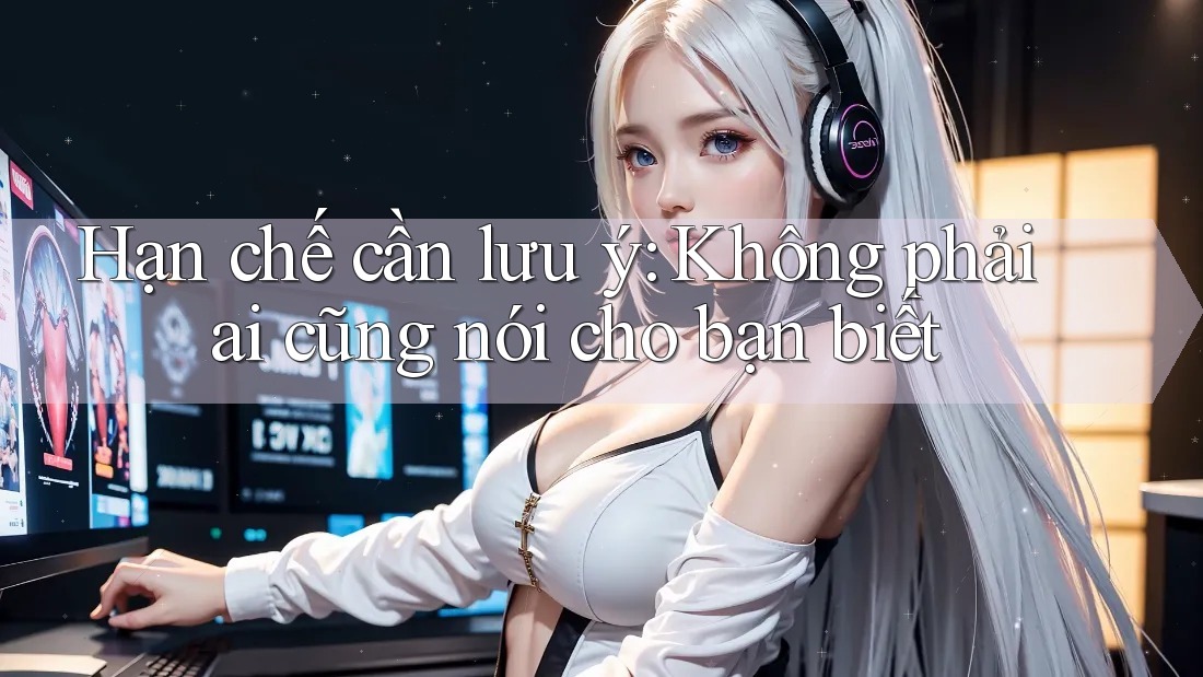Hạn chế cần lưu ý: Không phải ai cũng nói cho bạn biết Hạn chế cần lưu ý: Không phải ai cũng nói cho bạn biết
