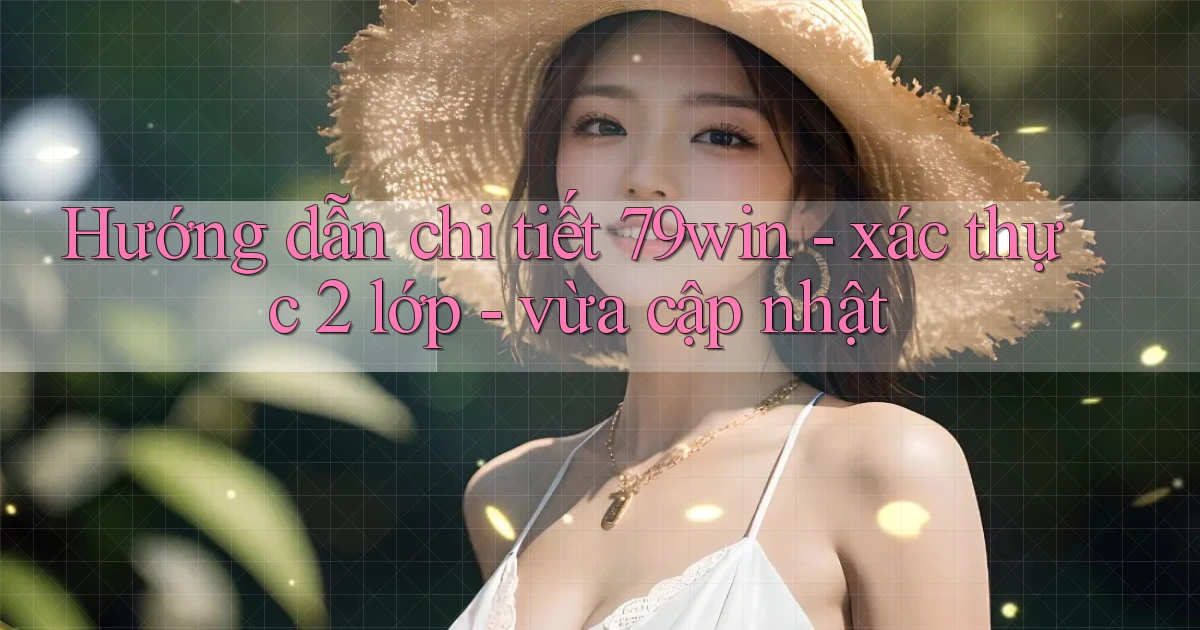 Hướng dẫn chi tiết 79win   xác thực 2 lớp   vừa cập nhật