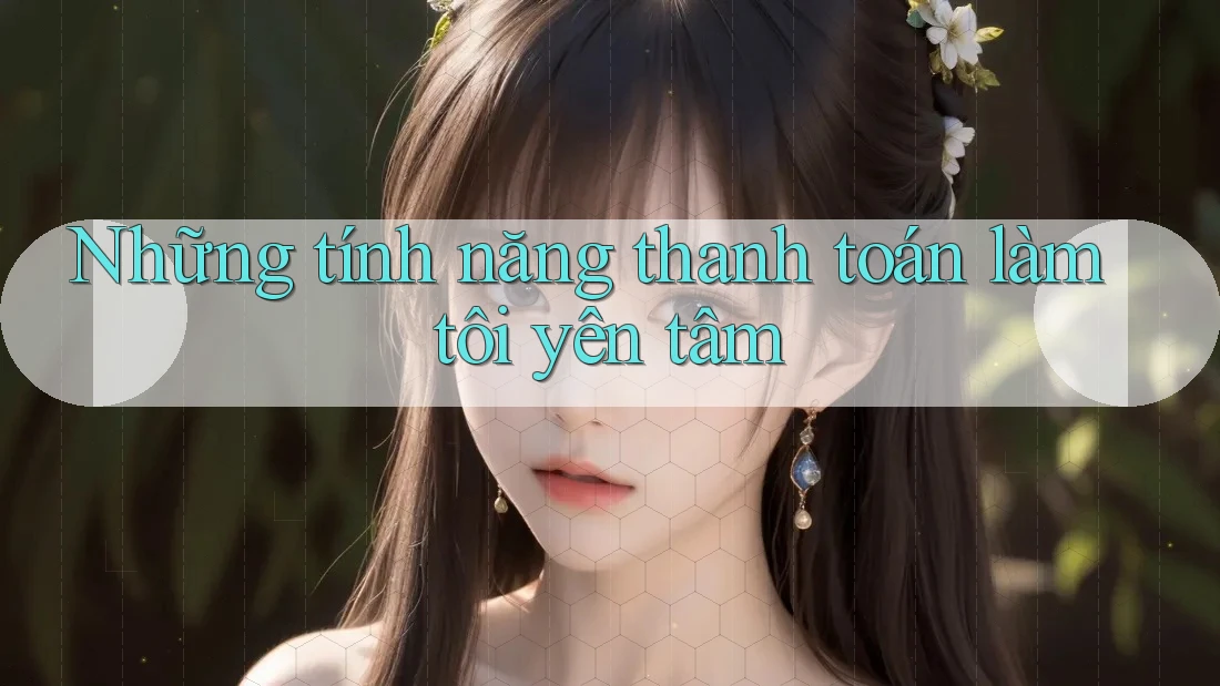 Những tính năng thanh toán làm tôi yên tâm