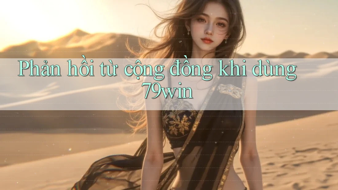 Phản hồi từ cộng đồng khi dùng 79win Phản hồi từ cộng đồng khi dùng 79win