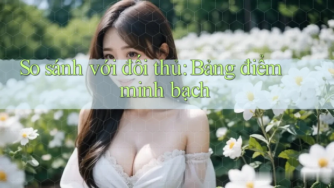So sánh với đối thủ: Bảng điểm minh bạch So sánh với đối thủ: Bảng điểm minh bạch