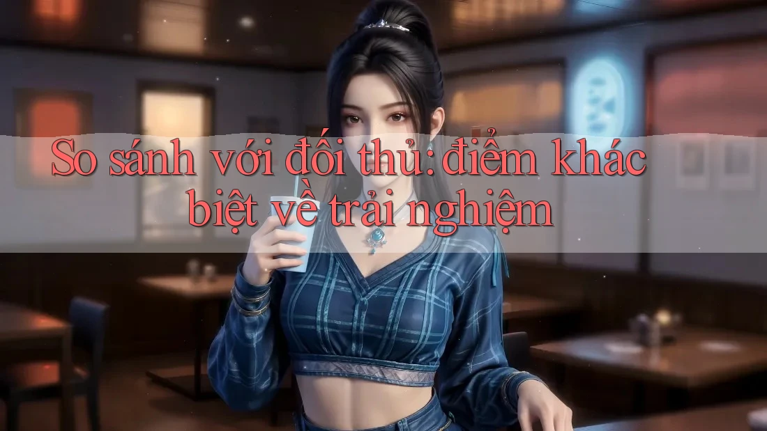 So sánh với đối thủ: điểm khác biệt về trải nghiệm So sánh với đối thủ: điểm khác biệt về trải nghiệm