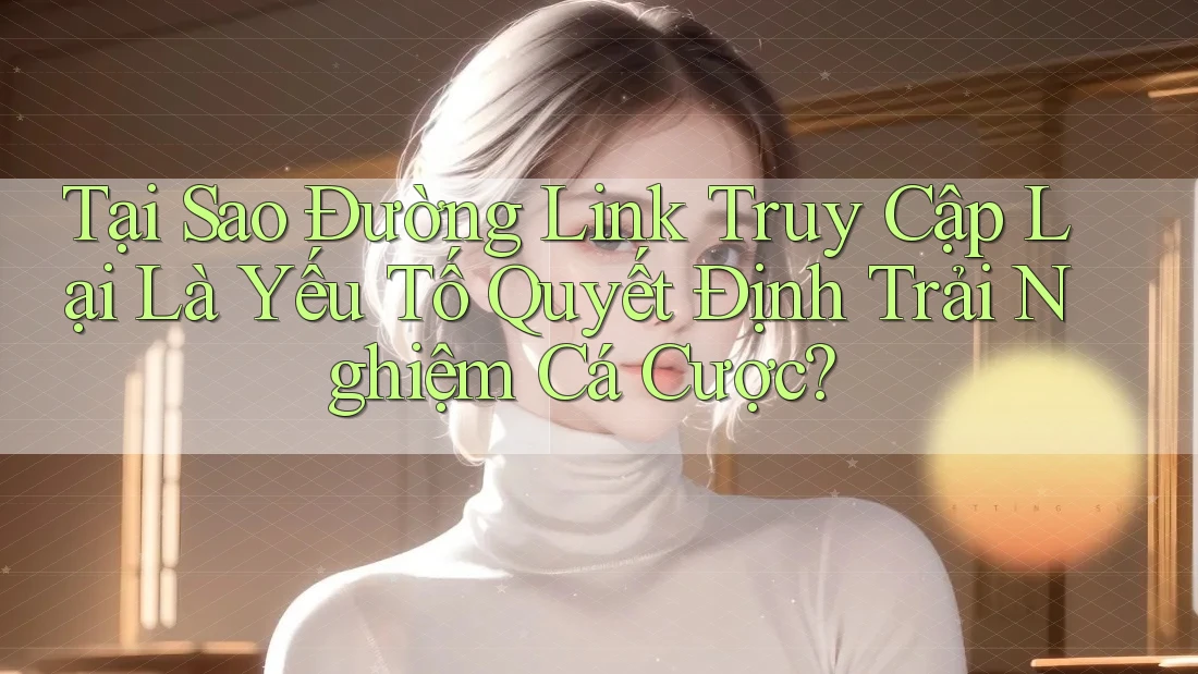 Tại Sao Đường Link Truy Cập Lại Là Yếu Tố Quyết Định Trải Nghiệm Cá Cược? Tại Sao Đường Link Truy Cập Lại Là Yếu Tố Quyết Định Trải Nghiệm Cá Cược?