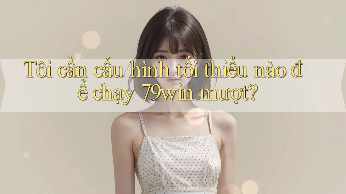 Tôi cần cấu hình tối thiểu nào để chạy 79win mượt? Tôi cần cấu hình tối thiểu nào để chạy 79win mượt?