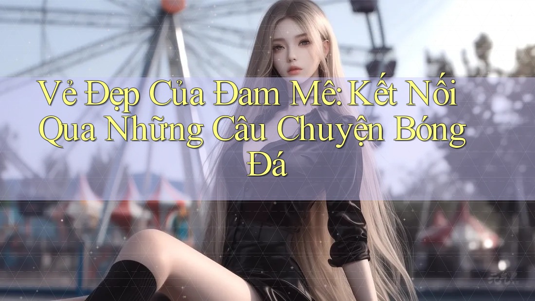 Vẻ Đẹp Của Đam Mê: Kết Nối Qua Những Câu Chuyện Bóng Đá Vẻ Đẹp Của Đam Mê: Kết Nối Qua Những Câu Chuyện Bóng Đá