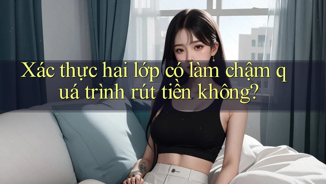 Xác thực hai lớp có làm chậm quá trình rút tiền không? Xác thực hai lớp có làm chậm quá trình rút tiền không?